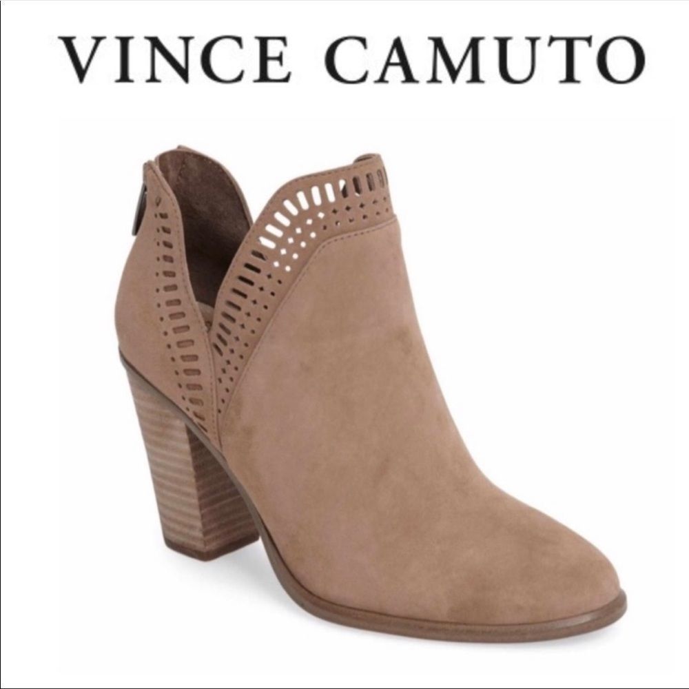 𝅺Vince Camuto Lacy Cutout Booties New